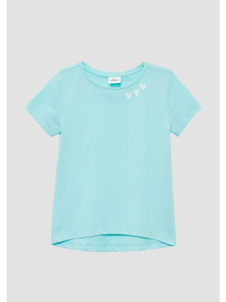 

Футболка цвета 6115_светло-бирюзовый s.Oliver, Зеленый, Футболка цвета 6115_светло-бирюзовый s.Oliver