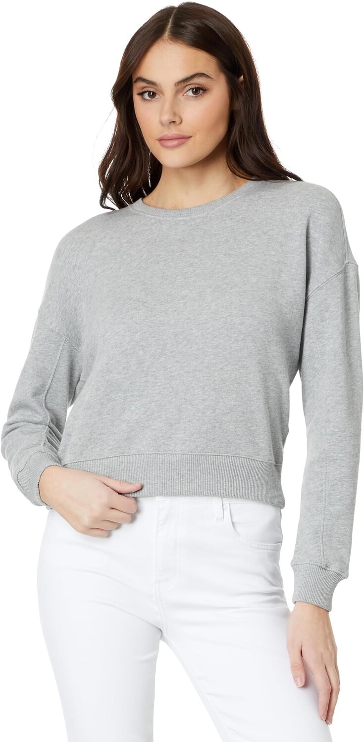 

Толстовка Madewell Heathered Raglan Sweatshirt, цвет Heather Gym Class Grey