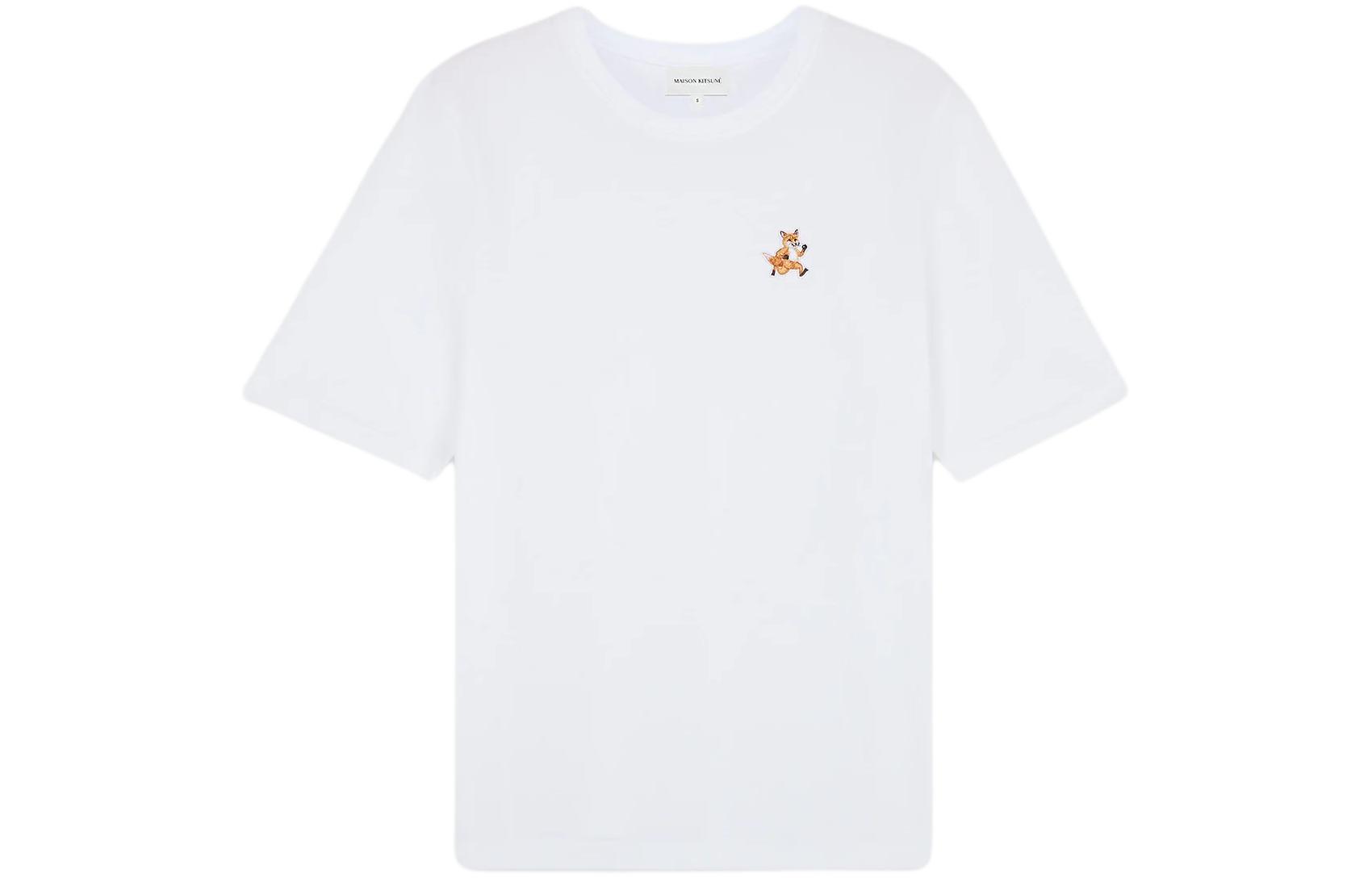

Футболка Maison Kitsuné Speedy Fox Patch Maison Kitsune, белый