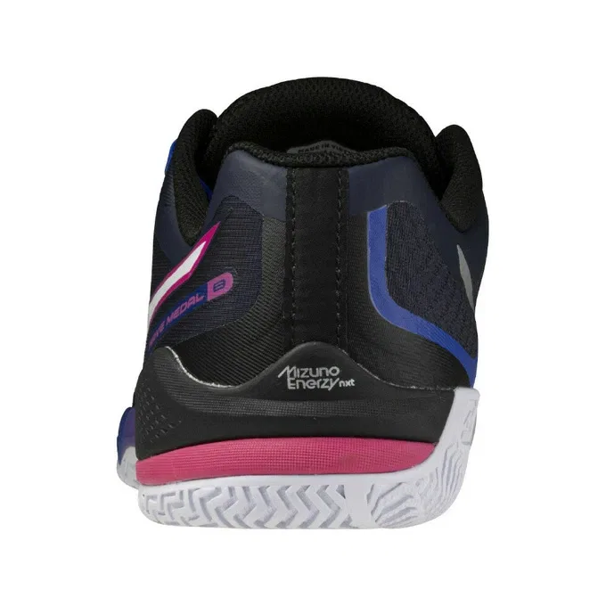 Унисекс кроссовки для настольного тенниса «Wave Medal 8» от Mizuno, Navy X Coral (03) — фото 2