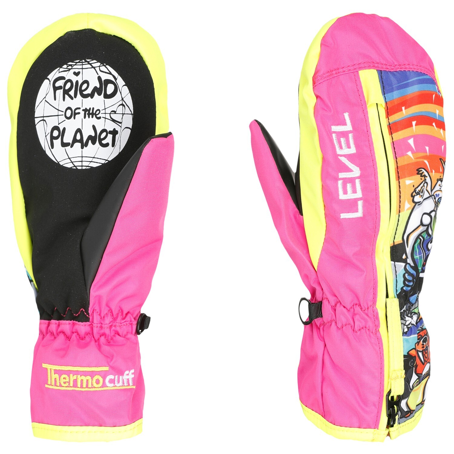 

Перчатки Level Dudy Mitt, цвет Fucsia