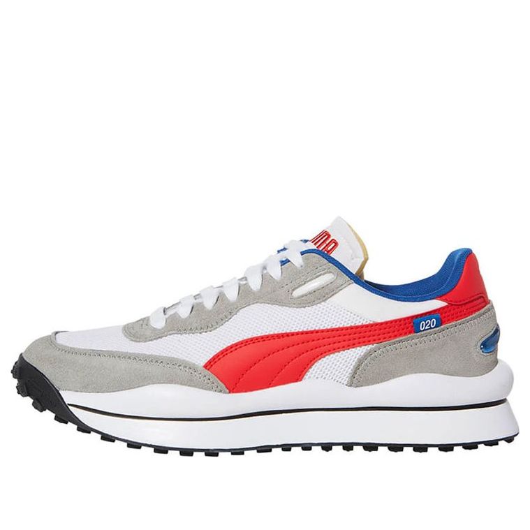 

Беговые кроссовки PUMA Style Rider Play On SD Mesh 'White Scarlet', белый
