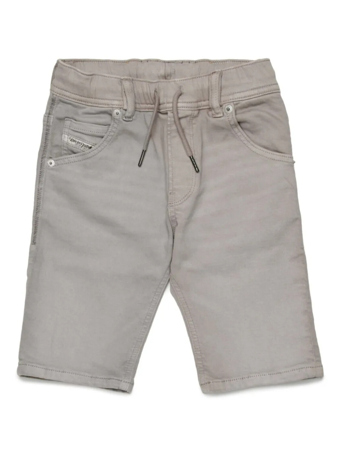 

Детские джинсовые шорты с завязками Diesel Kids, серый