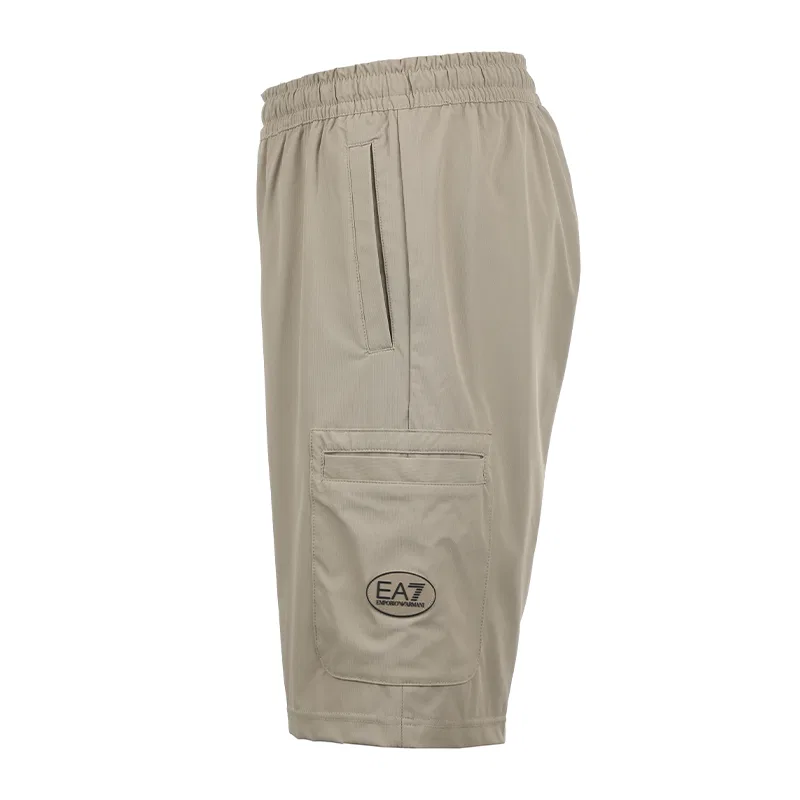 Шорты мужские EA7 Casual, цвет Khaki EMPORIO ARMANI — фото 4