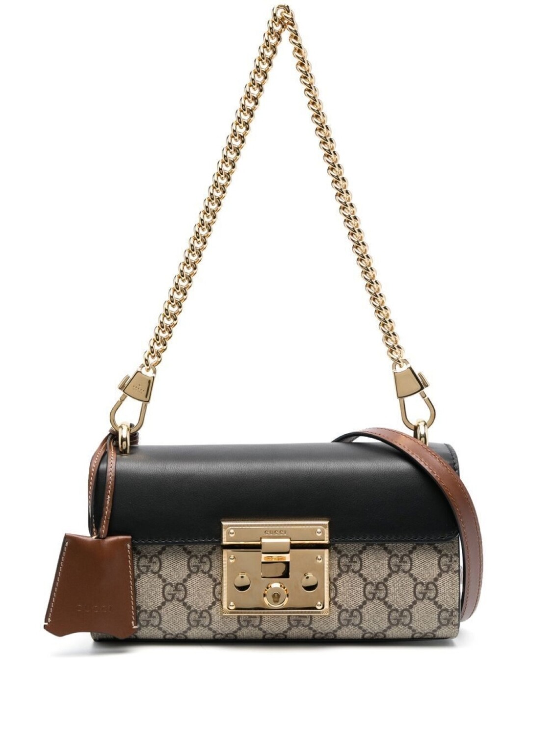 

Мини-сумка на плечо Gucci Padlock, черный