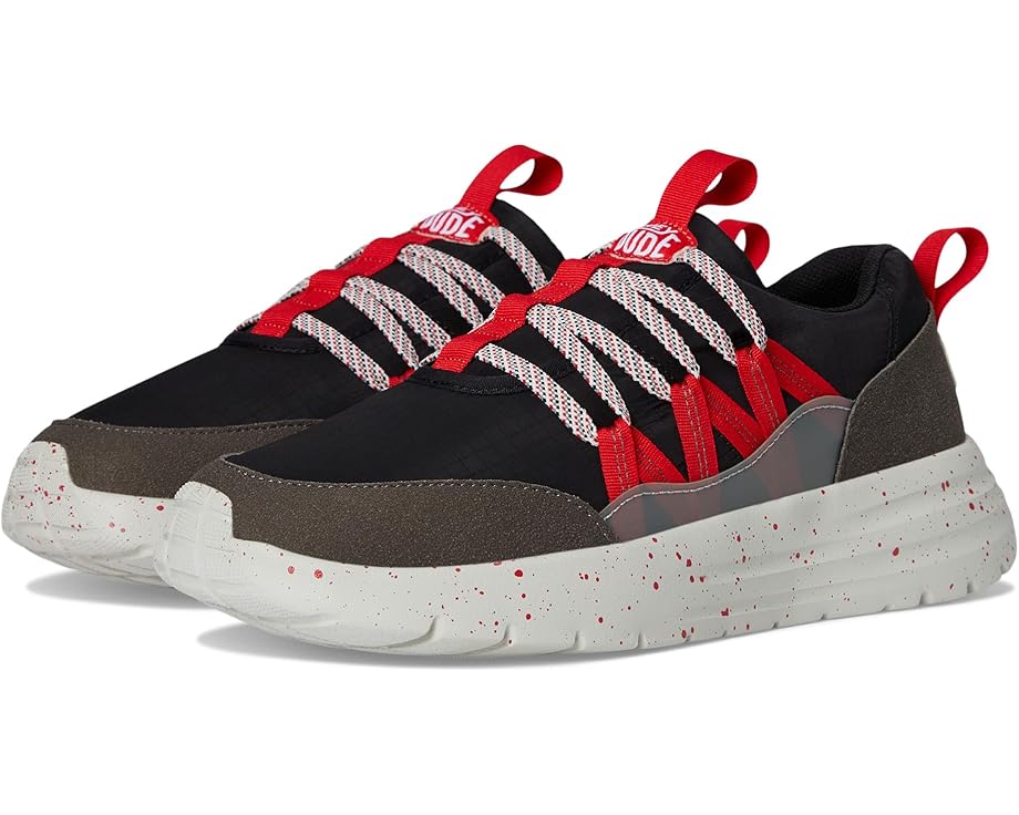 

Детские кроссовки Sirocco Trek Sport (Little Kid/Big Kid) Hey Dude Kids, Black