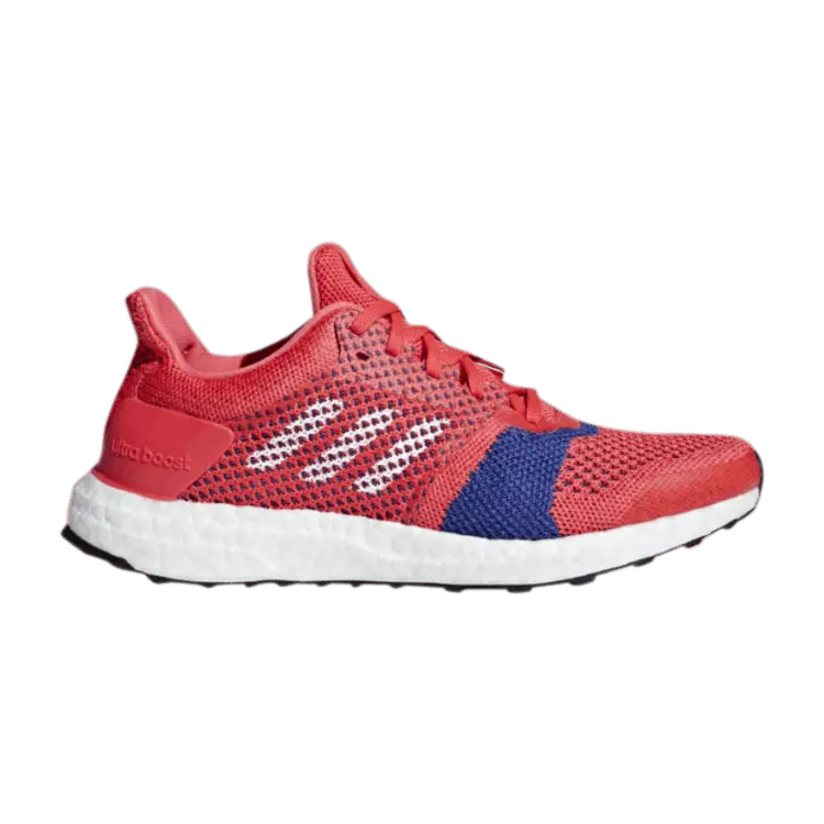 Кроссовки adidas Wmns UltraBoost ST 'Shock Red Blue', красный