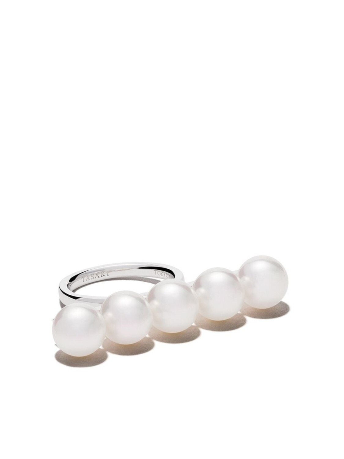 

Кольцо Collection Line Balance Signature из белого золота TASAKI, серебряный