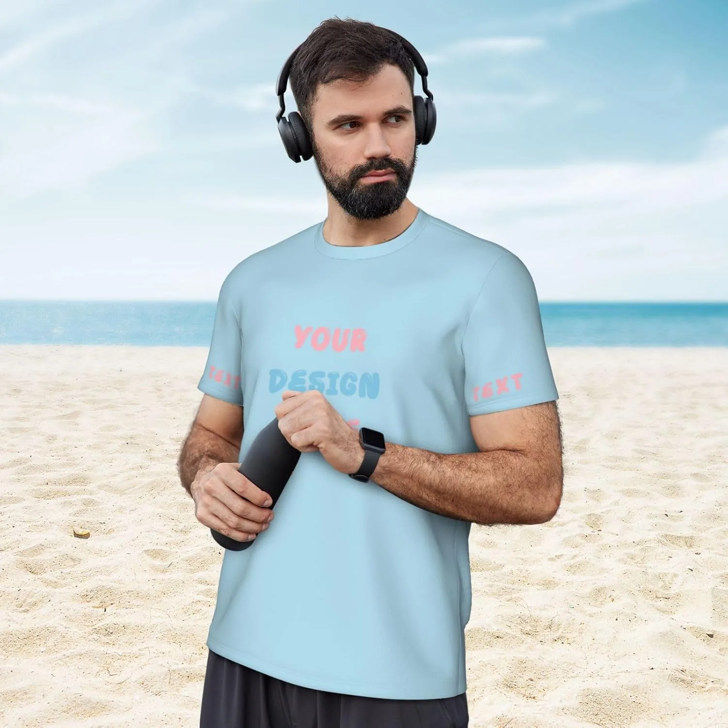 Футболка Custom T Shirts с индивидуальным дизайном — фото 4