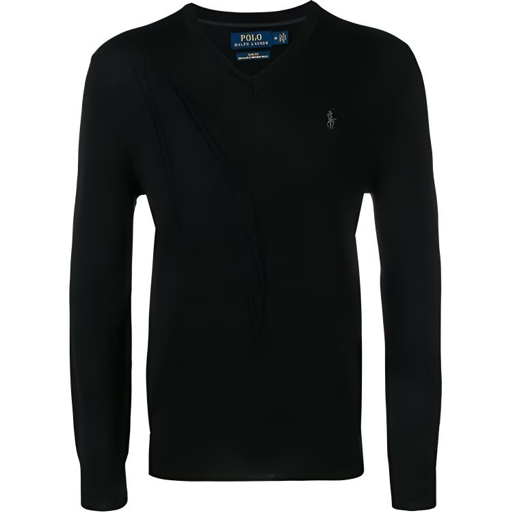 

Свитер мужской черный Polo Ralph Lauren