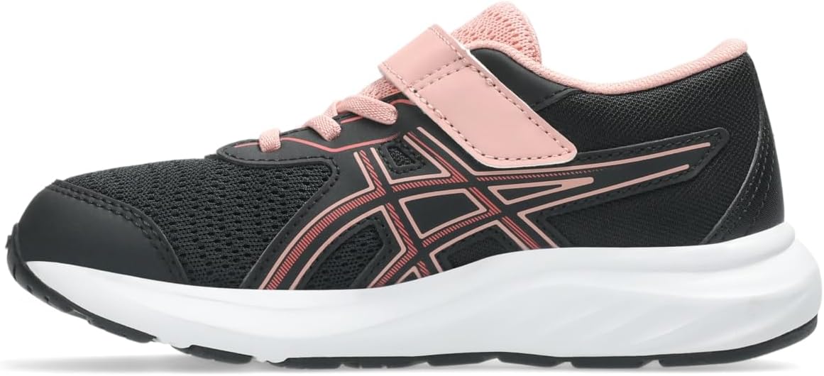 Кроссовки ASICS Boys Contend 9 Ps (для малышей/детей младшего возраста), черный/розовый — фото 4