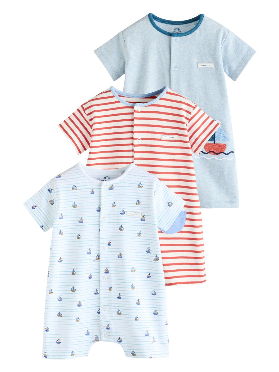 

Комбинезон Next, цвет Pastel blue/White