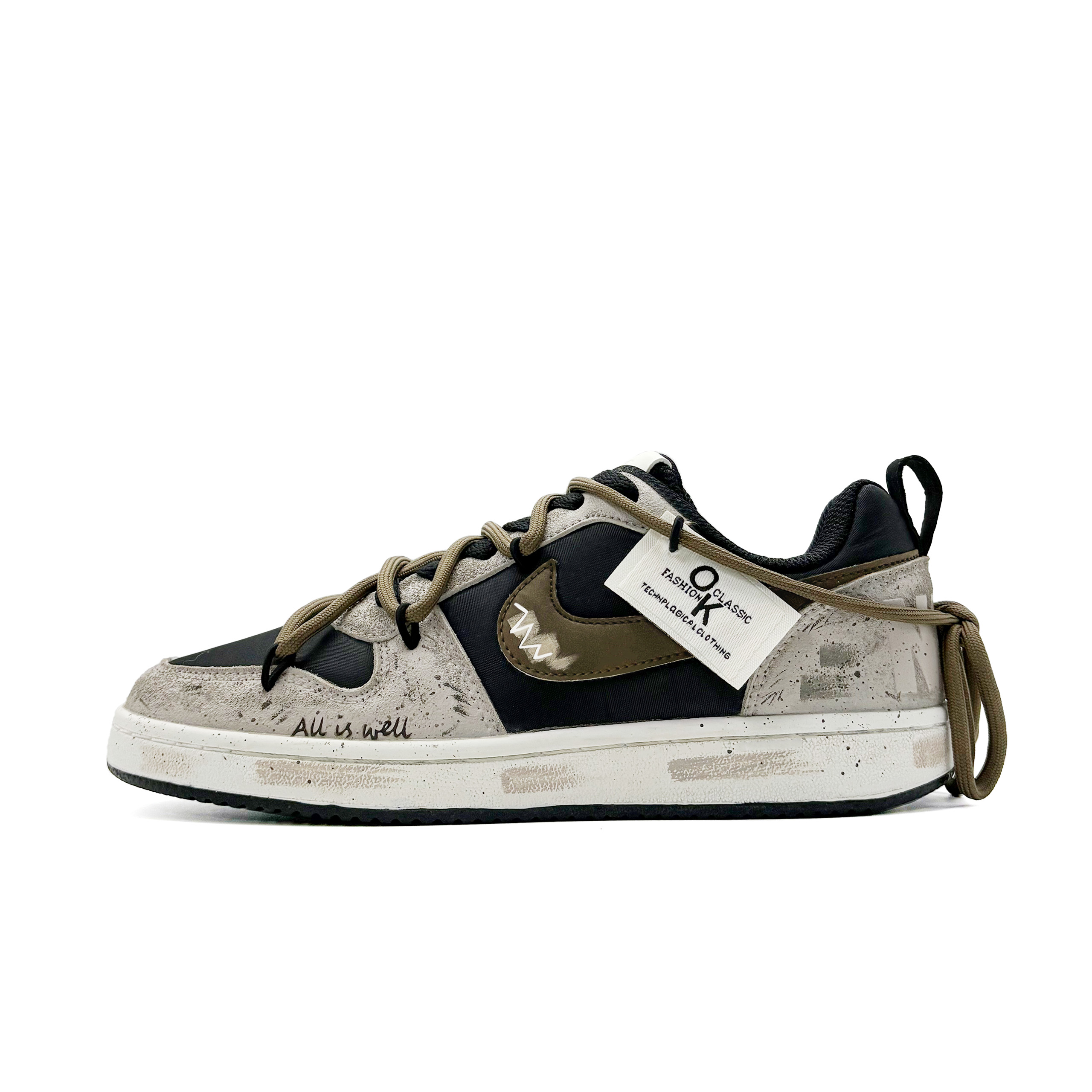 

Nike Кроссовки для скейтбординга Court Borough Old Narrative Low top Unisex Gray