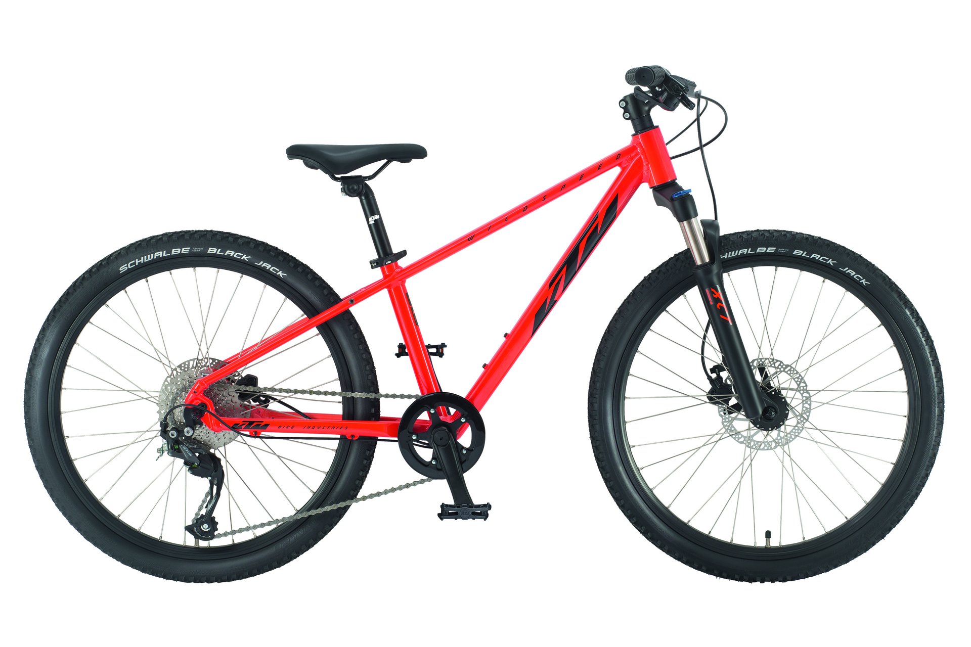 

Горный велосипед KTM Wild Speed Disc 24 - 24 дюймов - Diamant - 2023, цвет Orange|fire orange (black)