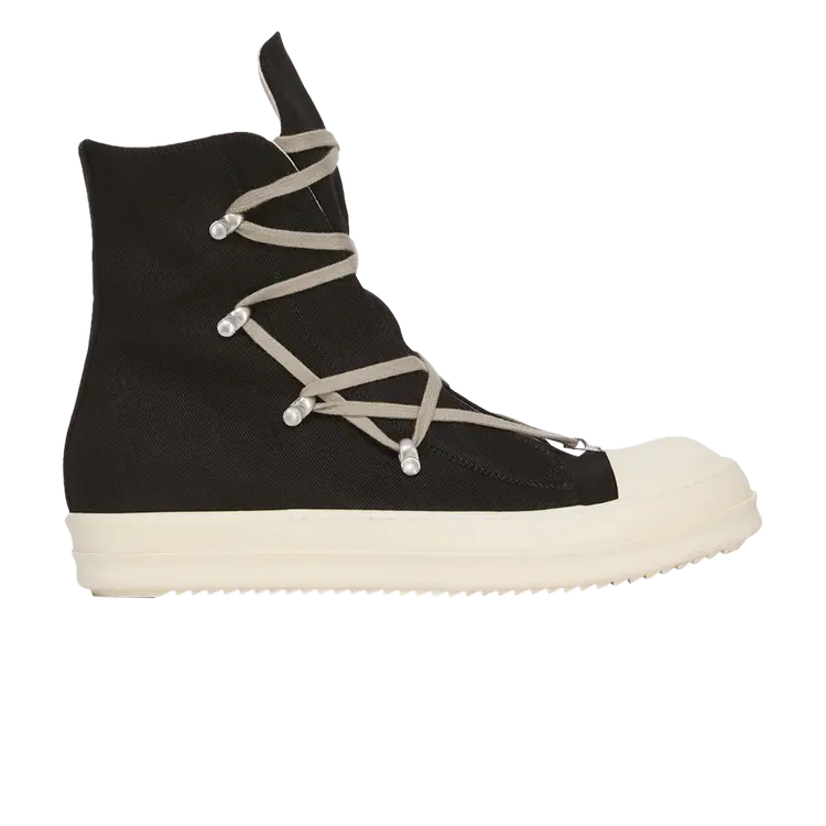 Кроссовки Rick Owens Wmns Porterville DRKSHDW Hexa High, цвет Black Milk