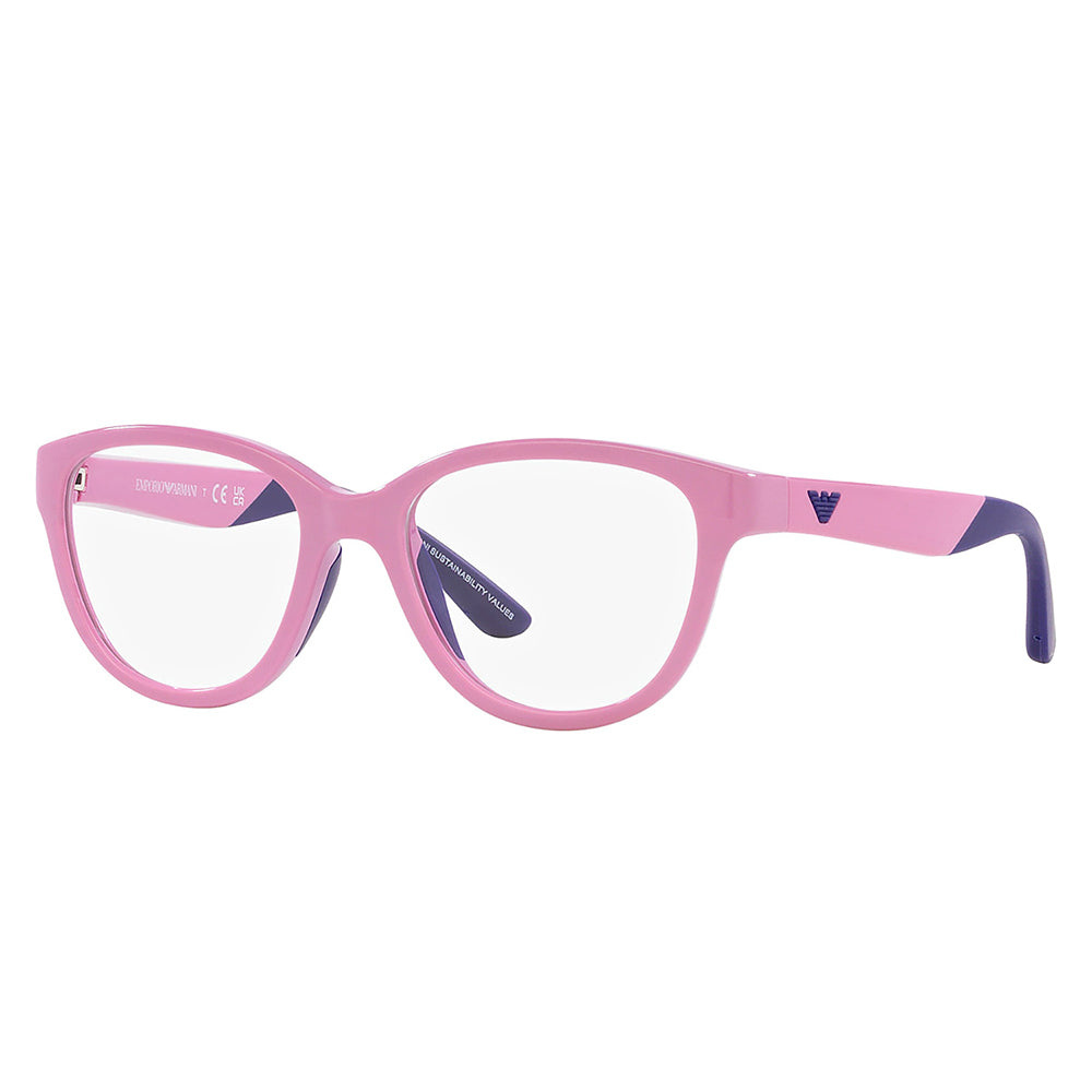 

Emporio Armani EK 3002 6016 45 мм Детские очки кошачий глаз 45 мм, цвет shiny lilac