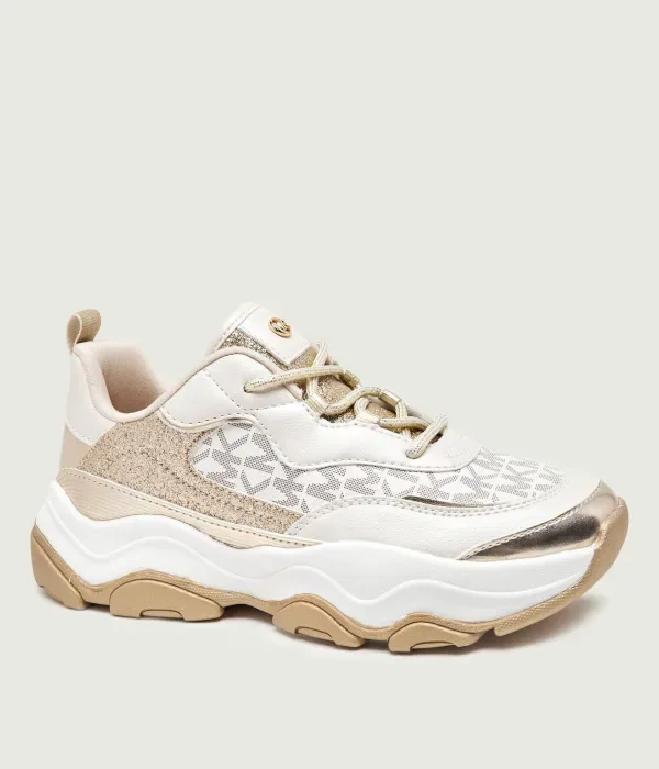 Кроссовки ATLAS Michael Kors Kids, кремовый