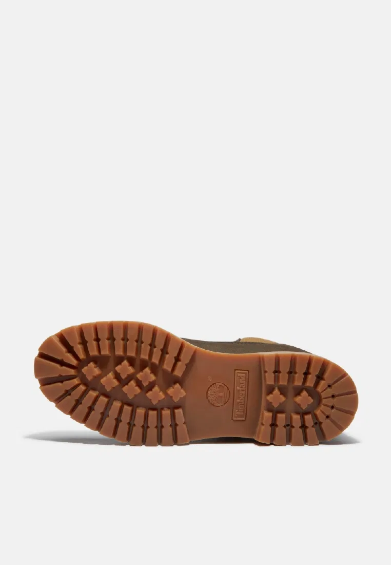 Мужские ботинки Timberland Premium 6-Inch водонепроницаемые, темно-коричневый/оливковый — фото 3