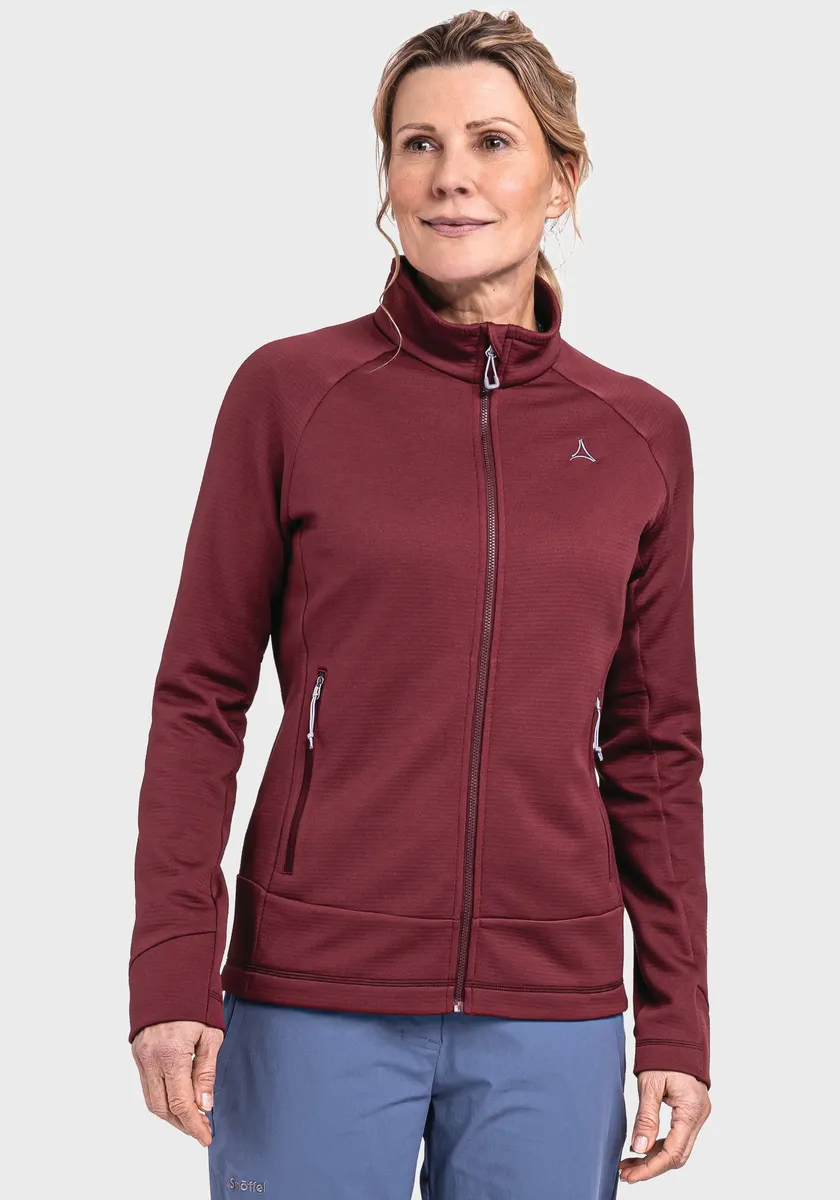 

Флисовая куртка Schöffel "Fleece Jacket Steinach L", без капюшона, красный