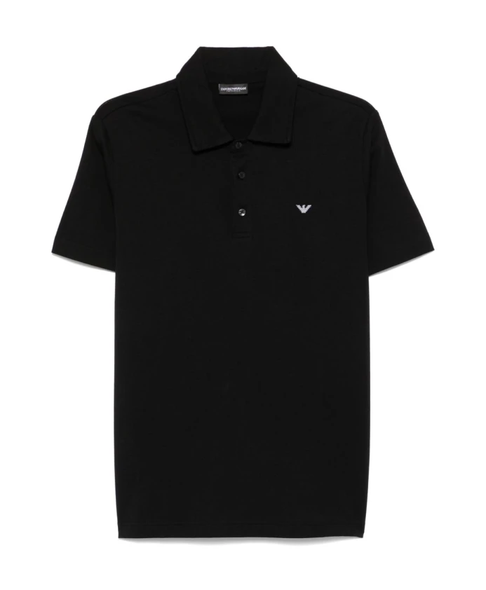 

Черные футболки и поло с коротким рукавом Emporio Armani, черный