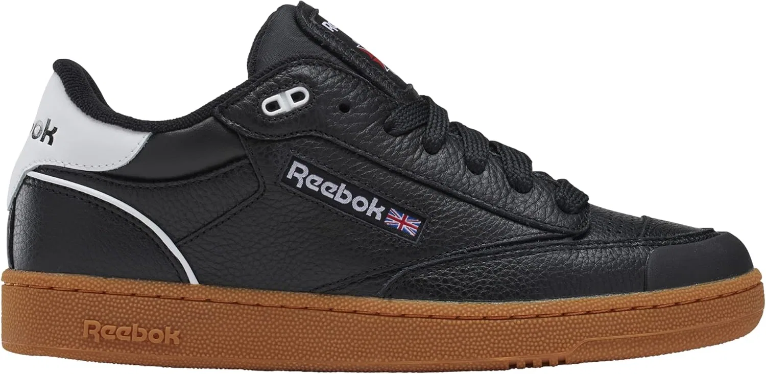 Кроссовки унисекс Club C Bulc Reebok, Black White Black White Gum