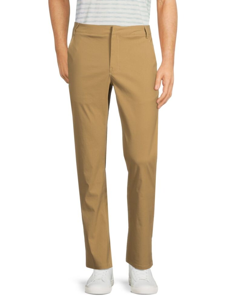 

Однотонные брюки с плоской передней частью Kenneth Cole, цвет Light Brown
