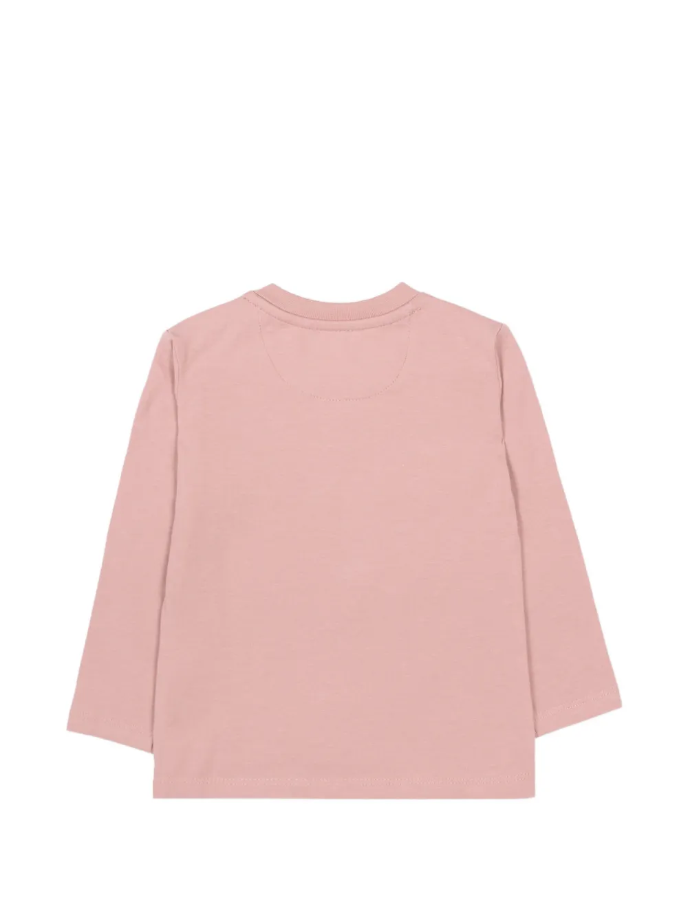 Футболка с длинными рукавами и логотипом Calvin Klein Kids, розовый — фото 2