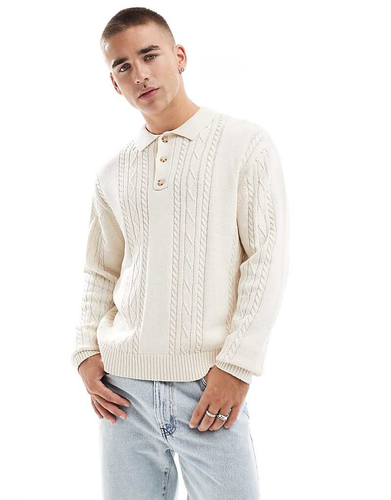 

Cotton On – Ruby – Strickoberteil в кремовом цвете