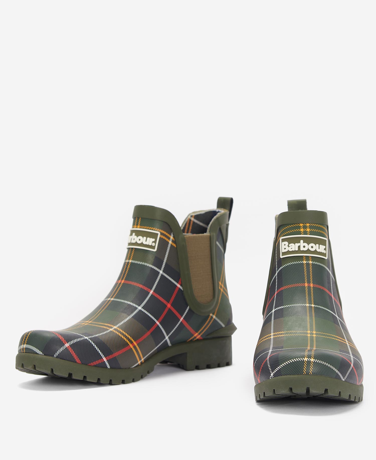 Ботинки Barbour Wilton Wellingtons, Classic Tartan — фото 2