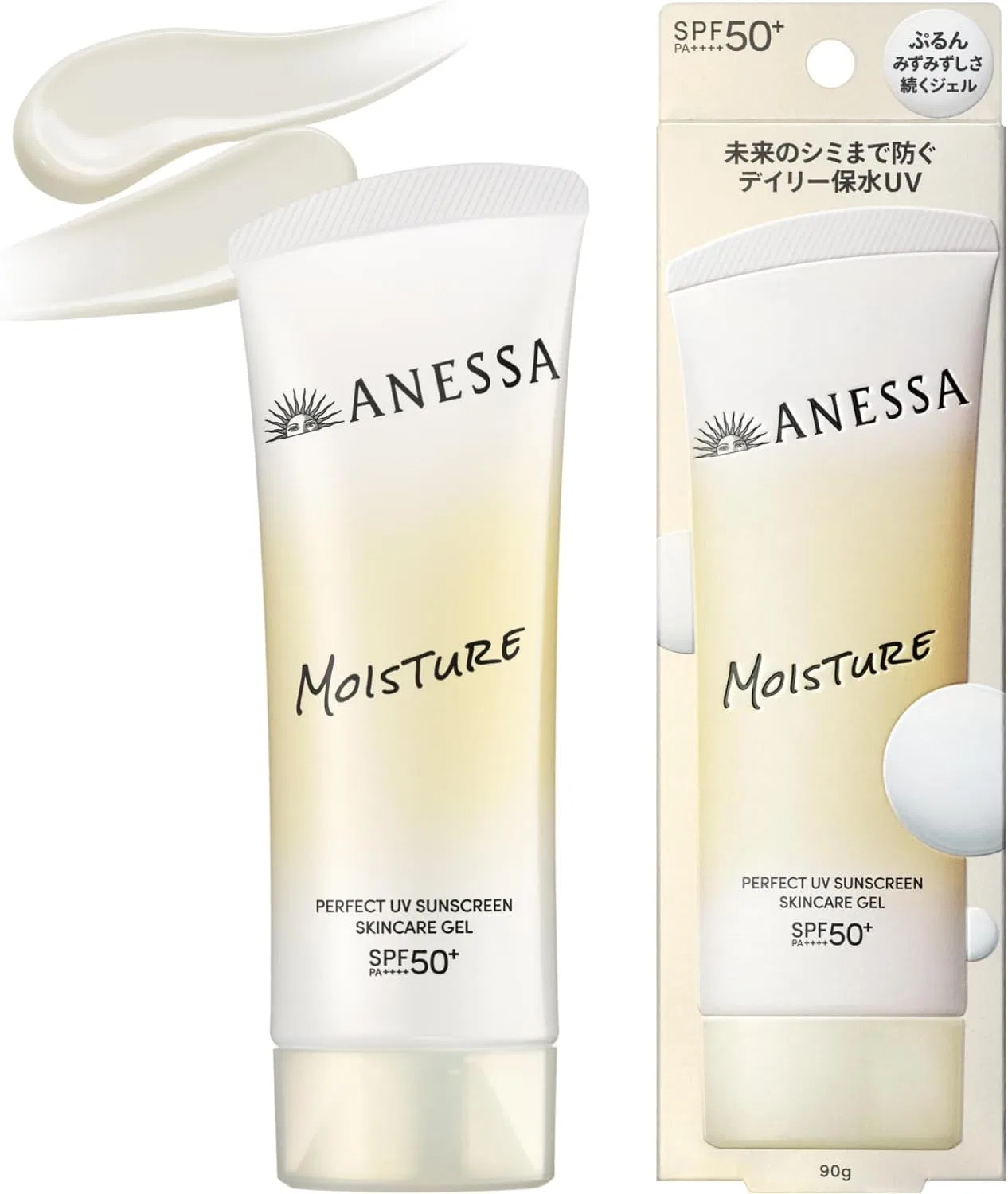 Солнцезащитный гель ANESSA Perfect UV Skin Care Gel NB 90 г SPF50+ PA++++