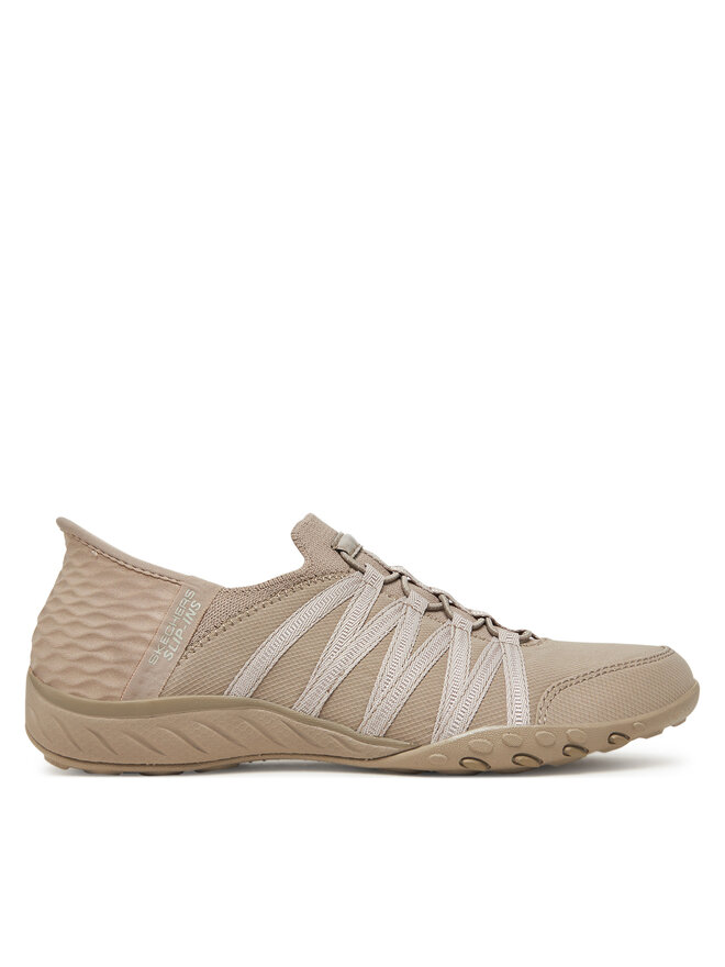 Кроссовки Slip-Ins: Breathe Easy - Roll With Me 100593/Tpe Skechers, бежевый