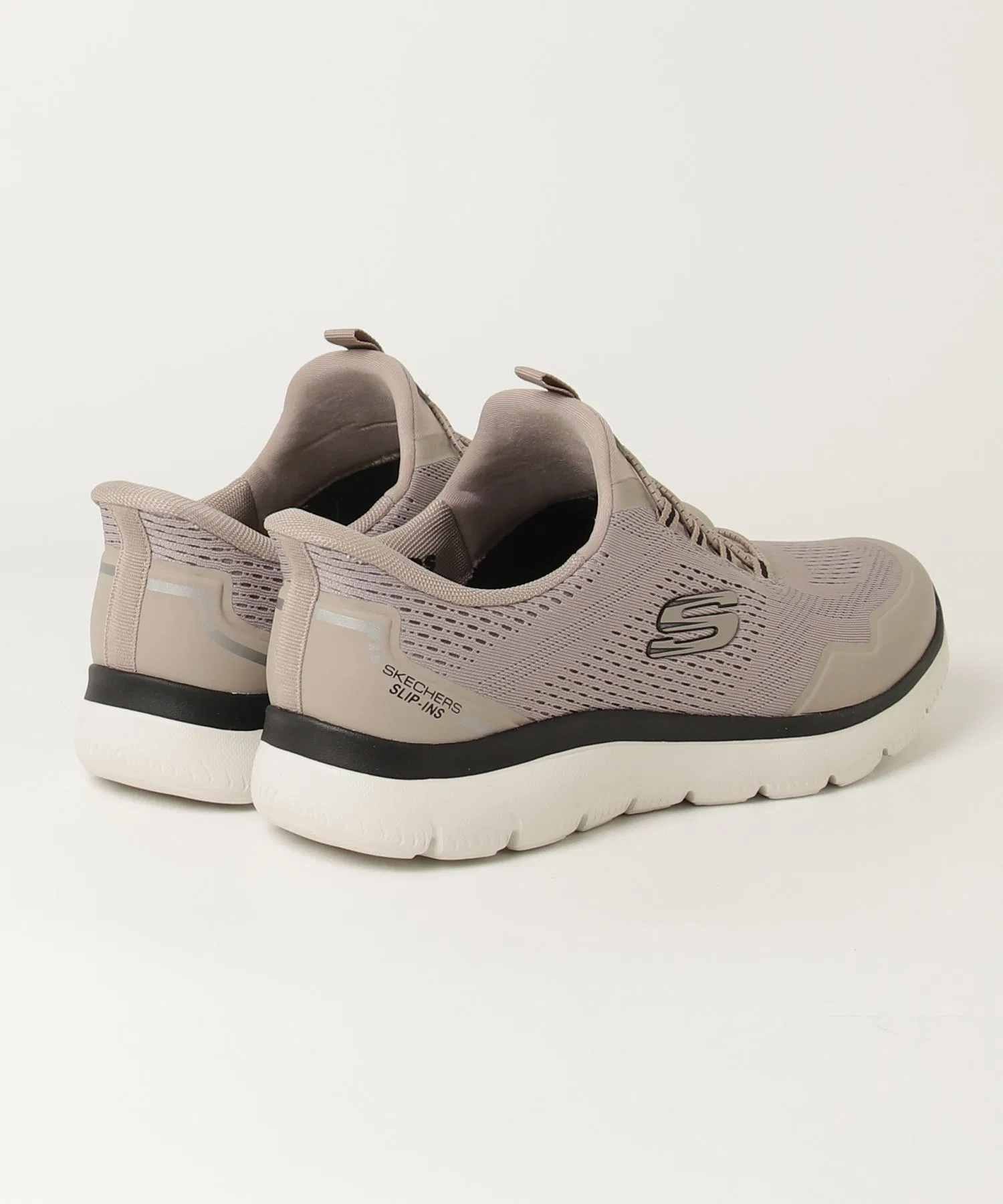 Мужские кроссовки SKECHERS SUMMITS - TOP RATE бело-чёрные — фото 2