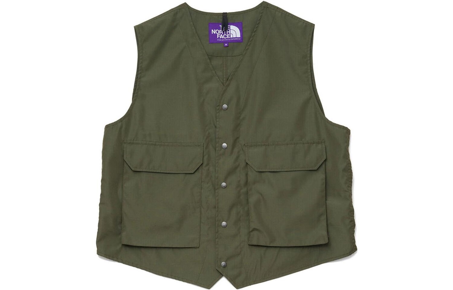

Жилет мужской оливково-зеленый The North Face Purple Label