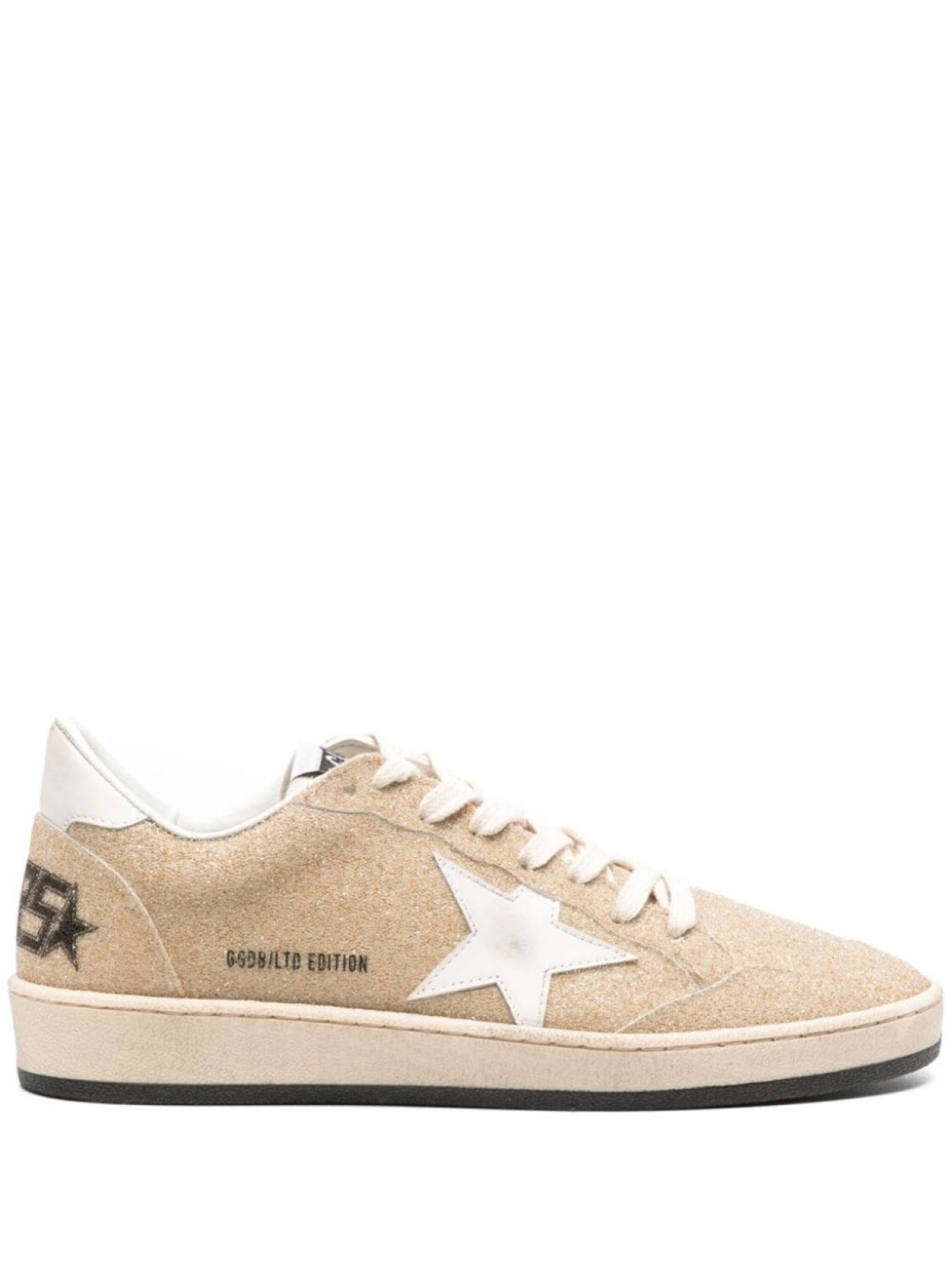 

Golden Goose кеды Ball-Star с кристаллами, золотистый