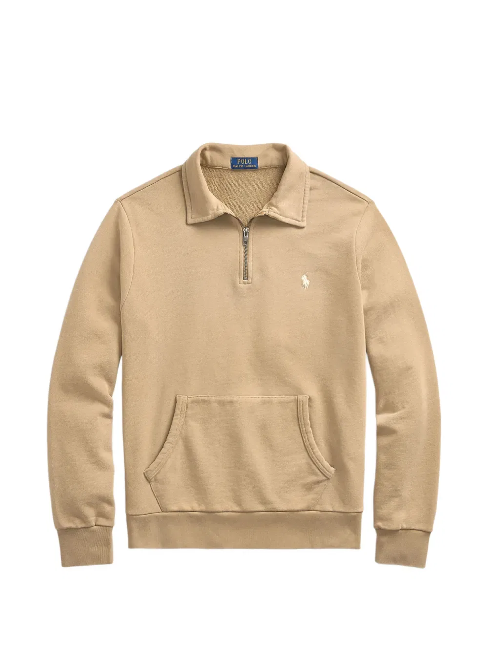 Рубашка-поло с карманом на молнии Polo Ralph Lauren, нейтральный