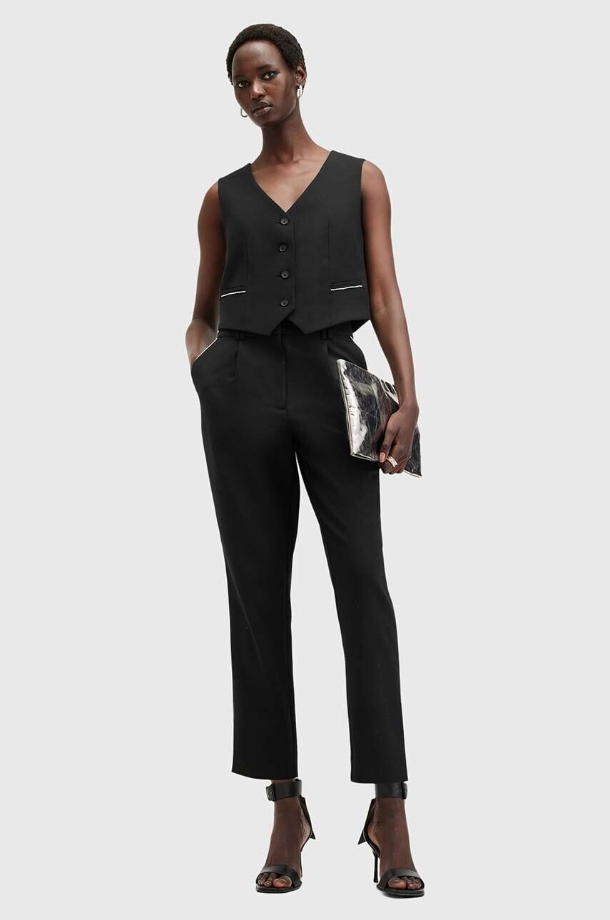 

ATLAS KRYS TROUSER брюки из смесовой шерсти AllSaints, черный