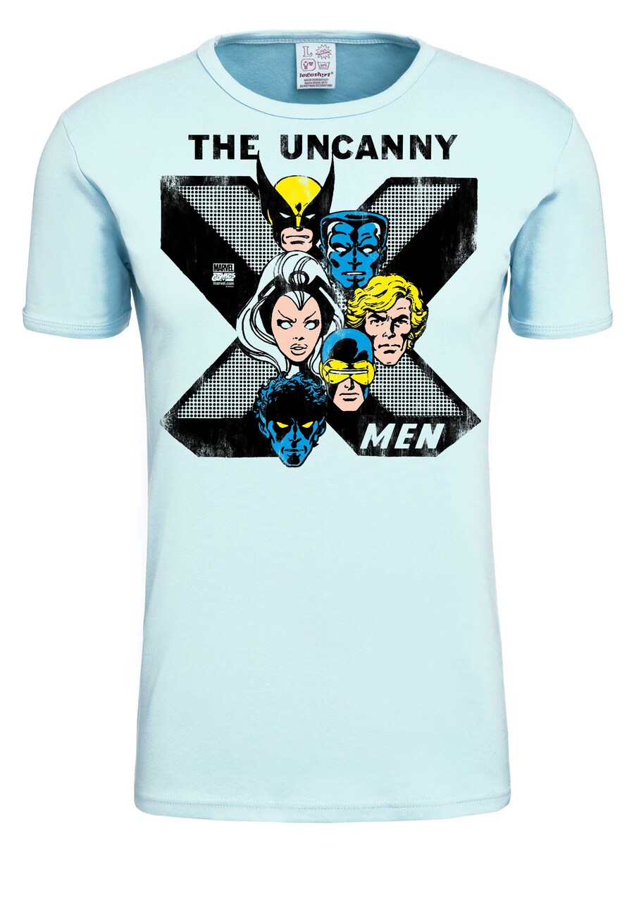 

Рубашка LOGOSHIRT X-Men, светло-синий