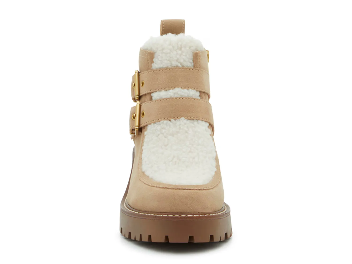 Ботильоны Destonny Cozy Buckle Bootie Vince Camuto, цвет tan — фото 2