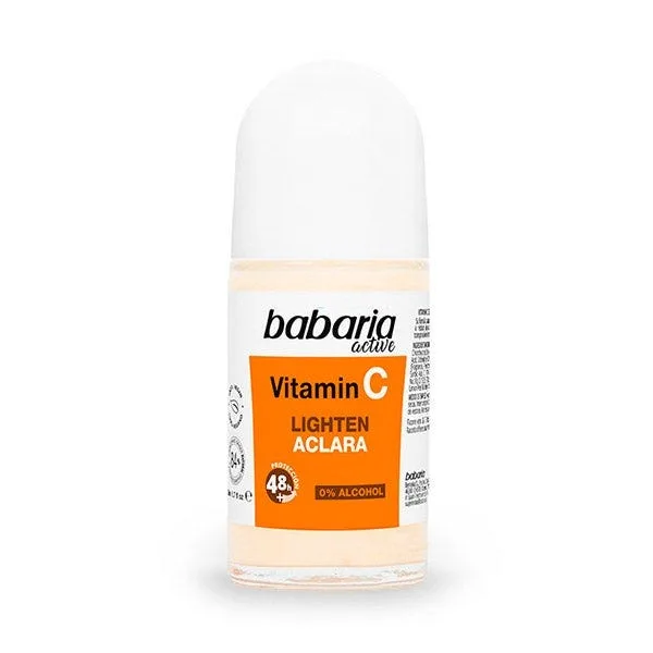 Шариковый дезодорант с 0% спирта BABARIA Vitamin C 50 мл