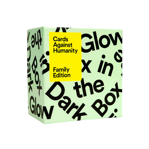 

Настольная игра Cards Against Humanity Family Edition First Expansion Glow In The Dark Box