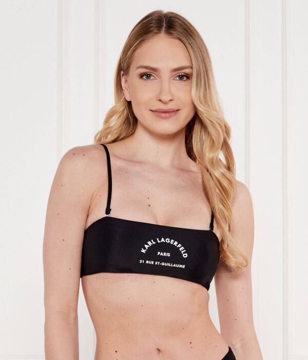 

Верх бикини Karl Lagerfeld, черный