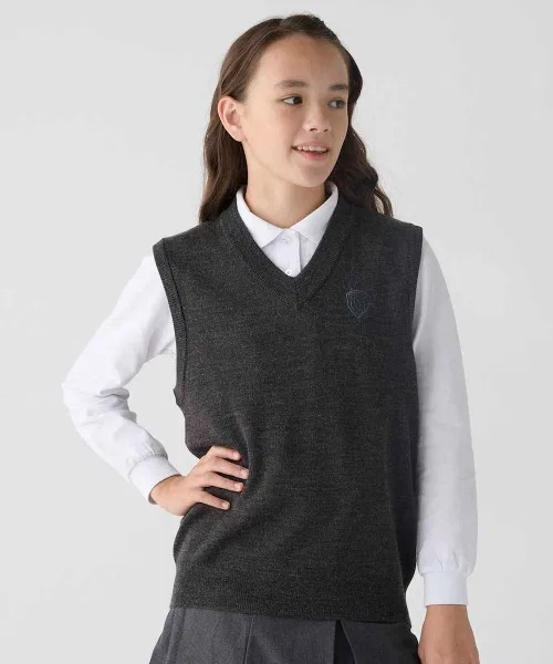 Вязаный жилет BEAMS SCHOOL