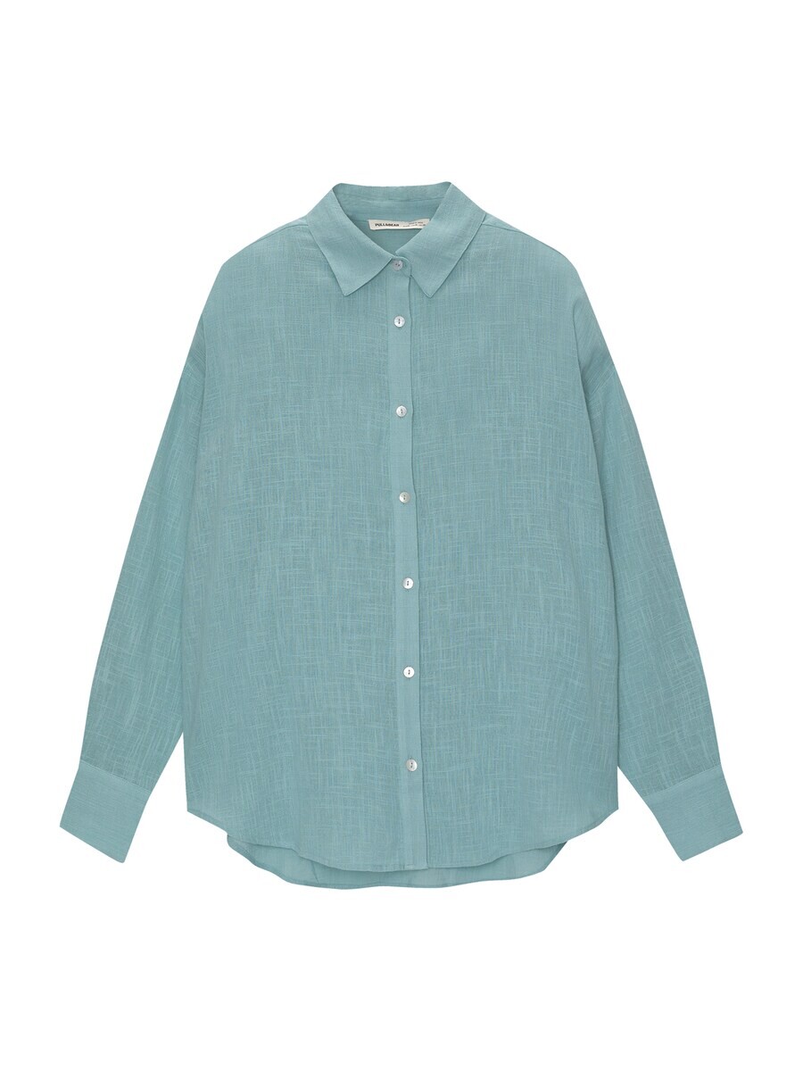 

Блуза Pull&Bear, цвет Jade