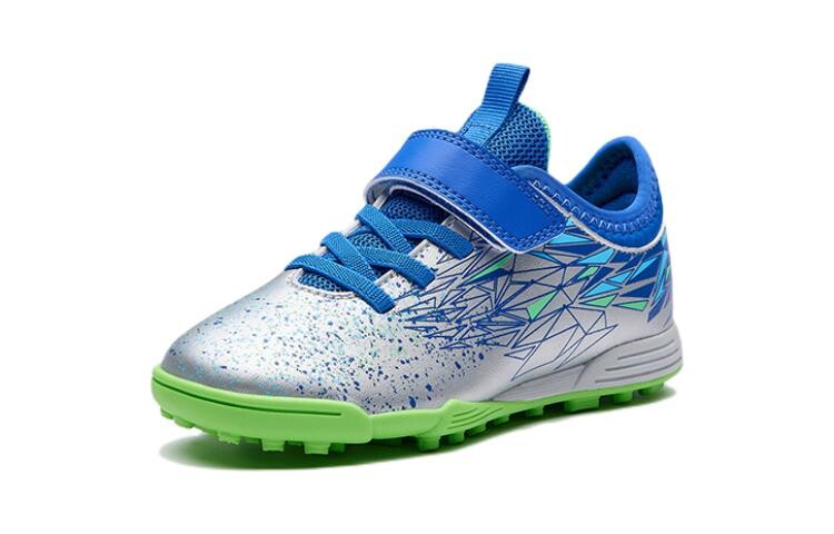 Детские футбольные бутсы PS Low-top Silver/Blue Anta Kids — фото 3
