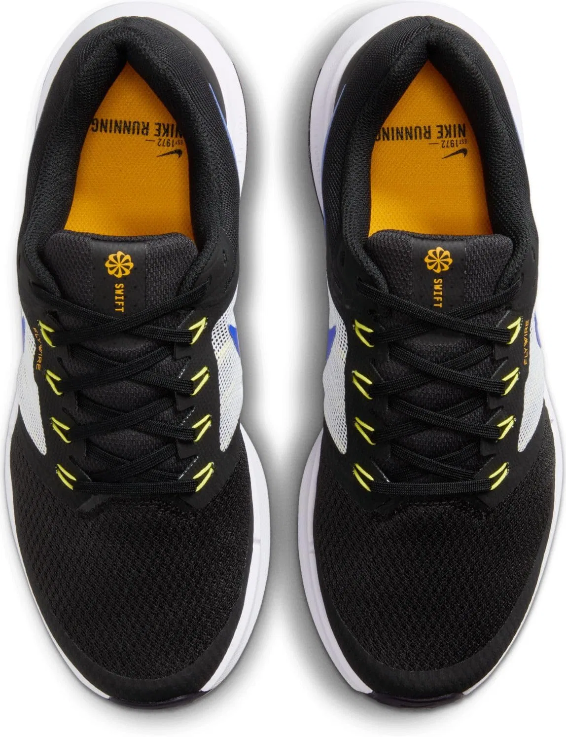 Мужские кроссовки Nike Run Swift 3, Black Racer Blue Whi — фото 3