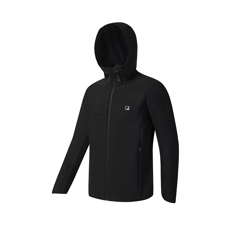 

FILA Фитнес-куртка мужская угольно-черная, Jet Black