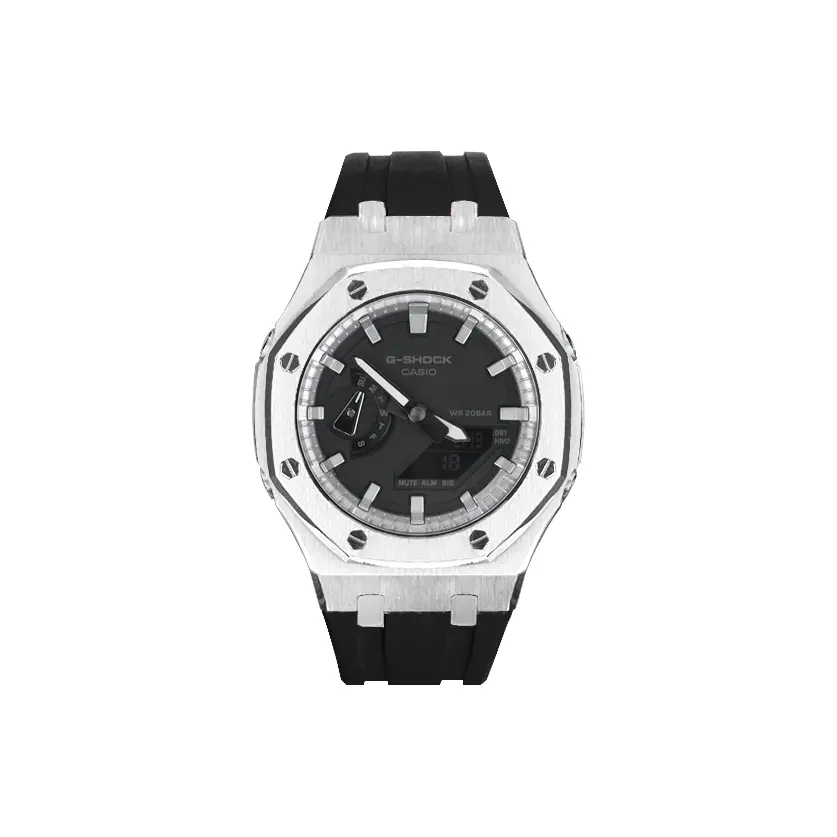 

Unisex Custom Collection Watch CASIO, flare night star track-серебряный черный collection (светло серебряный)