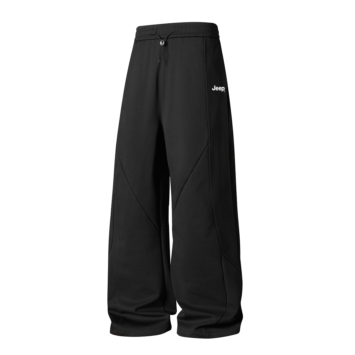 

Повседневные брюки Unisex Moderate Wide Leg Jeep, черный