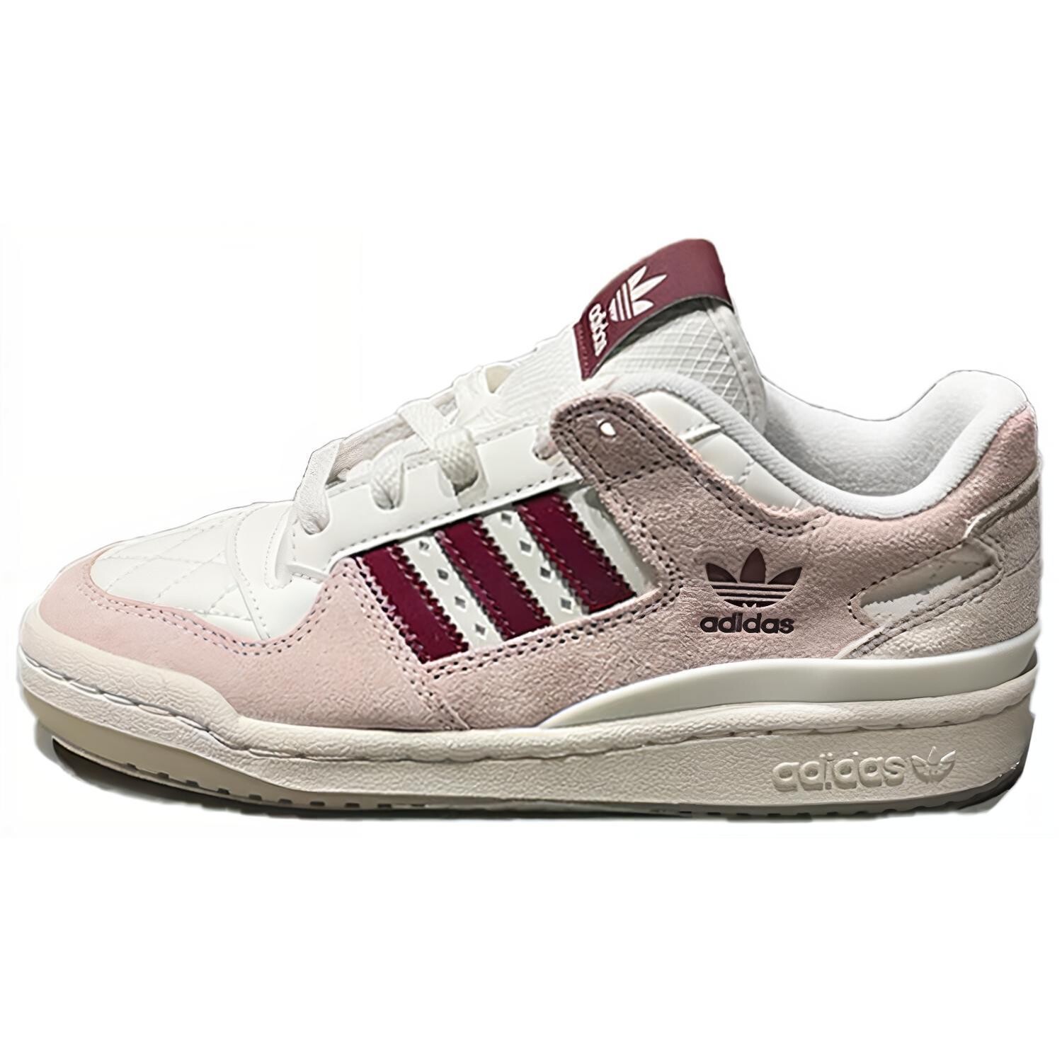 

Кроссовки adidas originals FORUM Skateboarding Shoes Unisex Low-top Pink, розовый