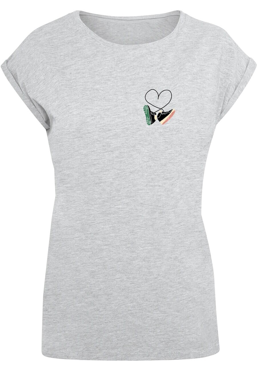 

Футболка Mister Tee Shirt Kicks Love, серый